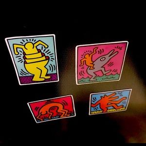 Cute refrigerator magnet set